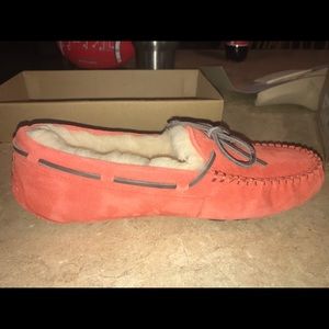 UGG moccasins; never been worn, perfect condition.